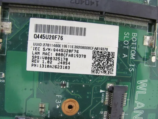 501-8 материнська плата 6050A2623101 для Toshiba Satellite C55-A-1RH оригінал Характеристики