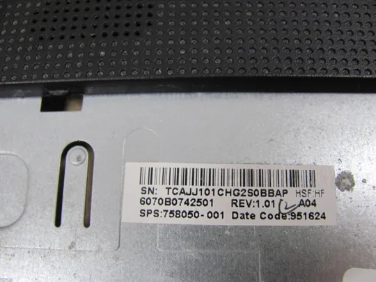 656-18 Кришка панель палмрест та тачпад 6070B0742501 758050-001 для HP ProBook 350 G1 G2 355 G1 G2 оригінал На торгах