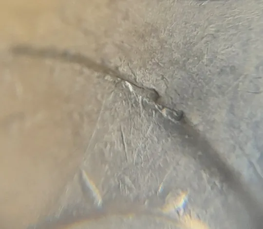 (6554) 50 копійок 2009 викрошки на нулі номіналу (50 копеек 2009 брак) Продаж