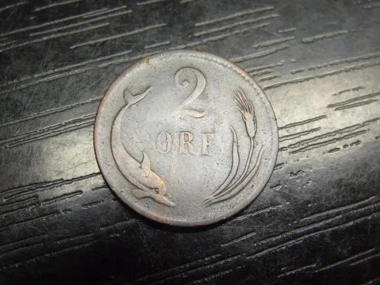 2 оре 1883 Данія Ціна
