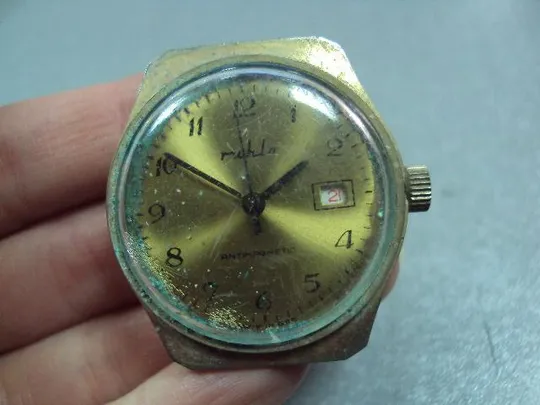 Наручные часы Рухла ГДР автомагнитные Ruhla automagnetic GDR №10988 З аукціону