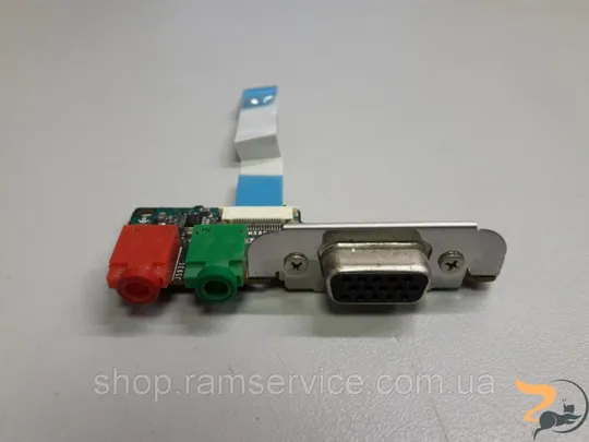 VGA, Audio роз&#039;єми для ноутбука Sony VGN-S Series, *1-862-530-11, б/в Ціна