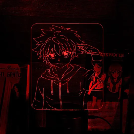 Акриловий світильник-нічник Кіллуа Золдік червоний tty-n000473 Ціна