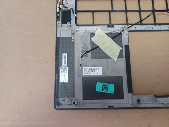 номер1051-9 корпус кришка Палмрест корпус топкейс Верхня панель палмрест cover-C AQ2SH000113  для Dell XPS 15 9500 9510 PRECISION 5550 5560  оригінал Недорого