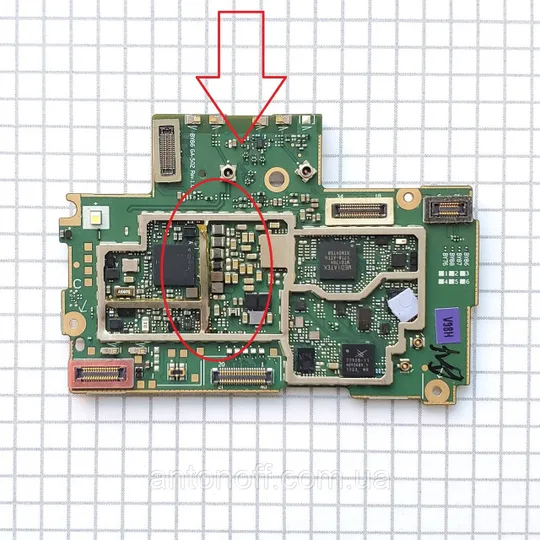 Несправна плата Sony G3221 Xperia XA1 Ultra для телефона (KMRX10014M) Ціна