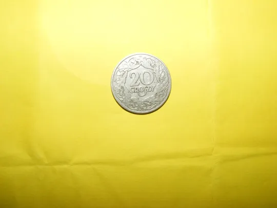 Монета 20 грошей 1923 Польша Ціна