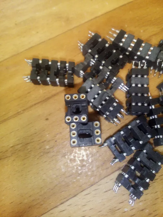 Прецизионные панельки для микросхем DIP 6-S-M (цанговая) лот 5шт. Продаж