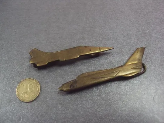 зажим самолет для галстука лот 2 шт №5200 З аукціону