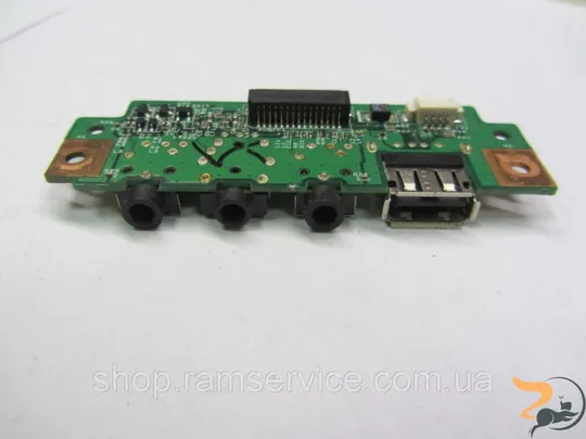 Роз’єми audio, USB для ноутбука Medion Akoya E7214, *55.4JE04.001G, б/в Ціна