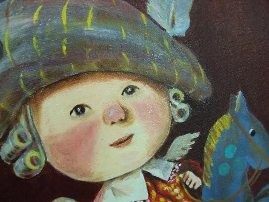 Картина Копия принц мальчик на лошадке ребенок на коне масло, холст картон в раме 35,7х29,6 см №115replicaОбращаем Ваше внимание, что предмет находиться в категории "копии" и не является оригиналом! Інтернет-аукціон