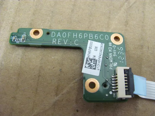 358-19 плата кнопки вкл DA0FH6PB6C0 для FUJITSU A532 AH532 A537 оригінал З аукціону