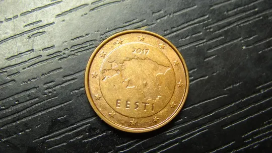 1 євроцент 2017 Естонія Ціна
