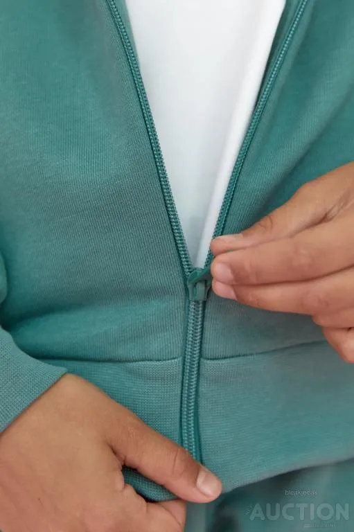 Дитячий костюм худі та джогери для дівчинки колір м'ята З аукціону