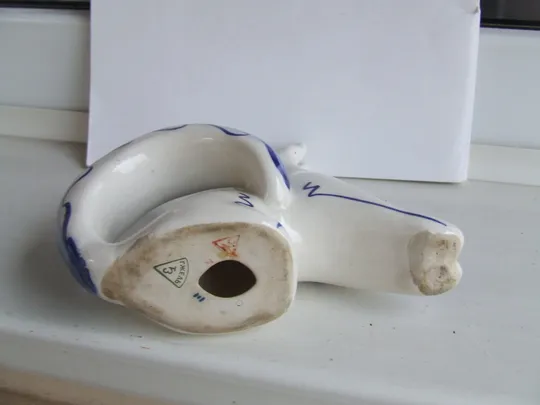 Гжель Білочка Бесарабова раз.16 х 13 см. 1960 р. ссср. Характеристики