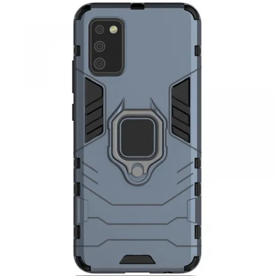 Ударопрочный чехол Transformer Ring for Magnet для Samsung Galaxy A02s Ціна