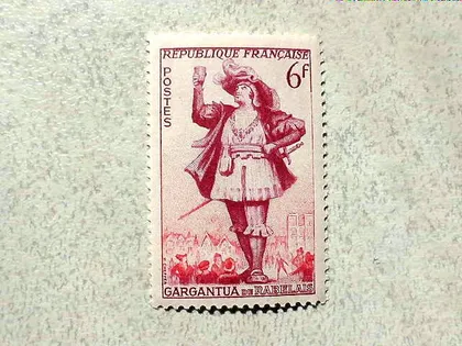 фото, Поштова марка Франція " Особистості " **