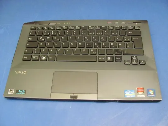 №70-16 Кришка панель палмрест та тачпад з клавіатурою для SONY PCG-41213M VPC5B1B9E оригінал Ціна