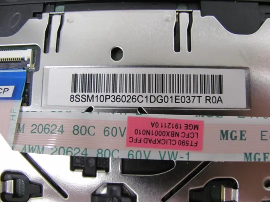 690-3 тачпад 8SSM10P36 NBX0001N010 NBX0001MV10  NBX0001MV00  для Lenovo Thinkpad T590 P53S T490 T495 T590 P53S E490 E590 P14S P15S E15 оригінал З аукціону