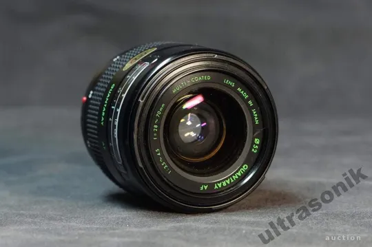 Купити Об&#039;єктив Quantaray (Sigma) 28-70mm/3.5-4.5 AF для Olympus Multi-Coated Ф52mm Japan Вживане