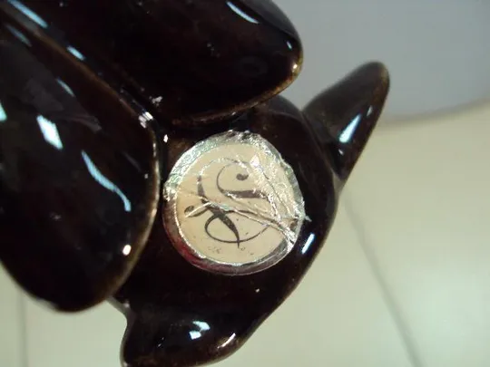 Фигура керамика статуэтка заяц зайка зайчик высота 8,5 см №188 Характеристики