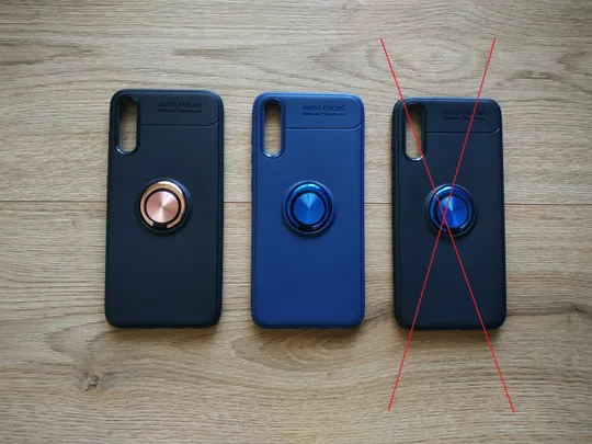 Чехол з кольцом на Samsung Galaxy A70 2019 A705 F чохол під магнітний тримач Ціна