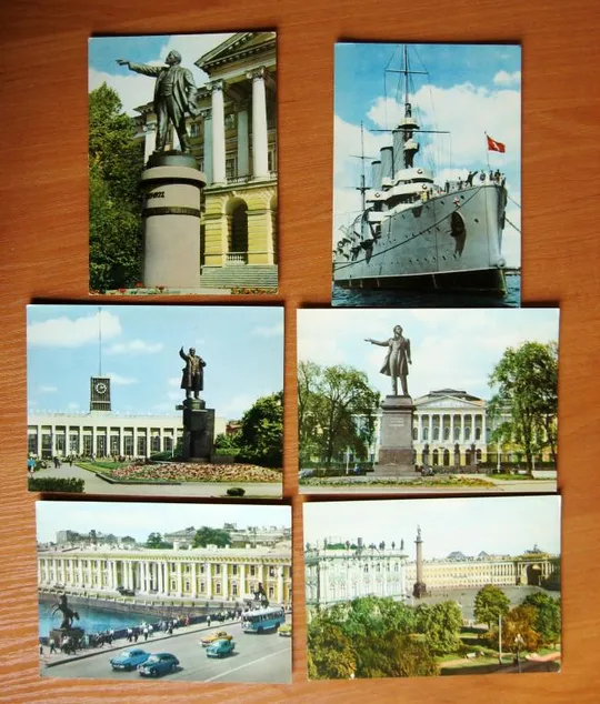 ЛЕНИНГРАД  = НАБОР ОТКРЫТОК 1964 г. = 24 шт. З аукціону