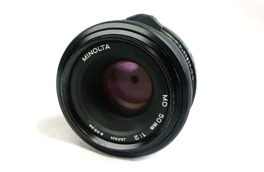 Minolta MD объектив 50mm/2.0 MC Ф49мм З аукціону