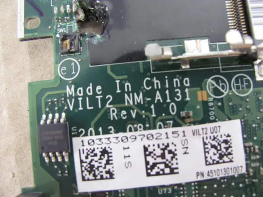 399-19 материнська плата 00HM969 VILT2 NM-A131  для Lenovo ThinkPad  T440p   оригінал Характеристики