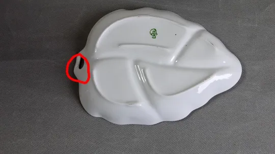 Менажниця Листя блюдо для серверовки стара радянська порцеляна Суми Вживане Продаж