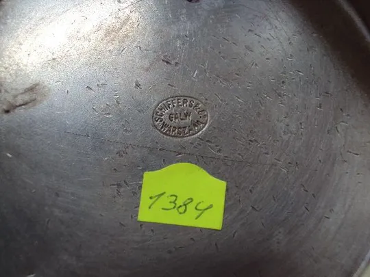 Подстаканник пояс ремень Шифферс Варшава Schiffers witt Co Galw Warszawa высота 6,7 см (№1384) Характеристики