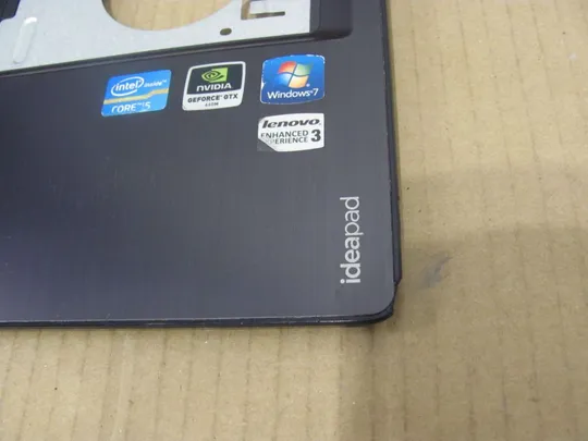 номер0010-21 Кришка панель палмрест та тачпад AM0N0000500 для LENOVO Y580, Y585 оригінал З аукціону
