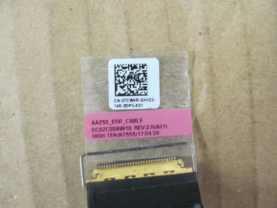 номер0151-45 шлейф,Кабель-шлейф,Флекс-кабель,Матричний кабель,Гнучкий кабель,plume DC02C00AW10 07C9WR для Dell Latitude E7270 оригінал Де купити