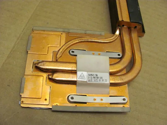 555-9 термотрубка охолодження 6-31-W870N-201 для Clevo W87CU оригінал Де купити