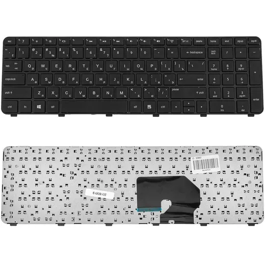 Купити Клавіатура для ноутбука HP (Pavilion: dv7-6000, dv7-6100, dv7-6b, dv7-6c) rus, black