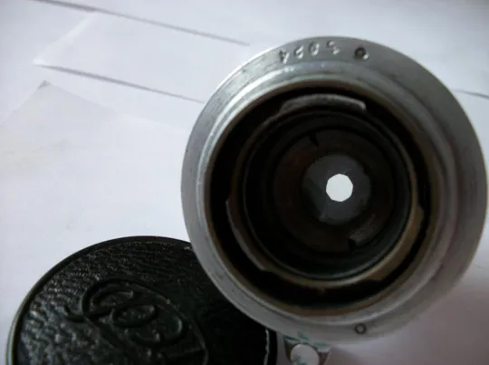 Объектив Фэд 1:3,5, f=50mm M-39 [фуляр,передняя крышка оригинальная] No 3024 Продаж