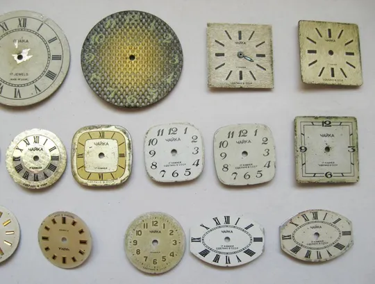 Циферблат к часам ЧАЙКА = СССР = 23 шт. Продаж