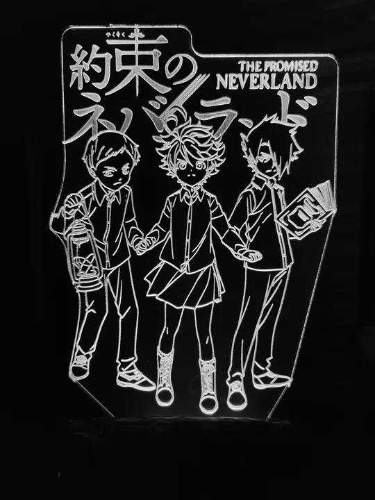 Акриловий світильник-нічник Обіцяний Неверленд білий tty-n000936 Ціна