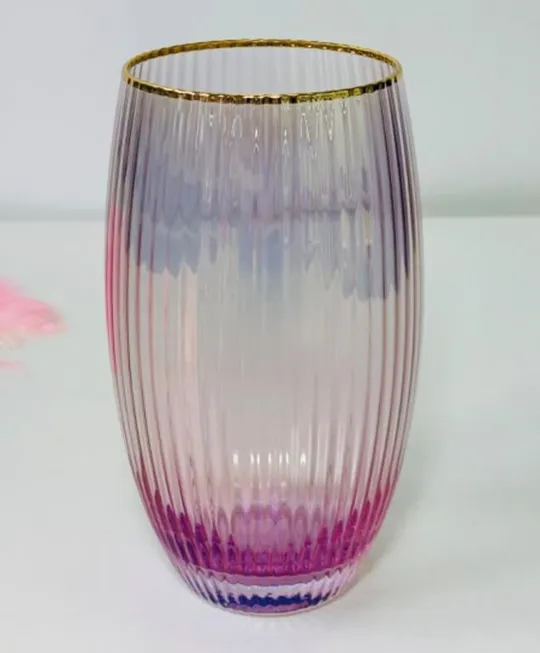 Купити Стакан стеклянный "Оптик Голд", 625мл, Перламутровый