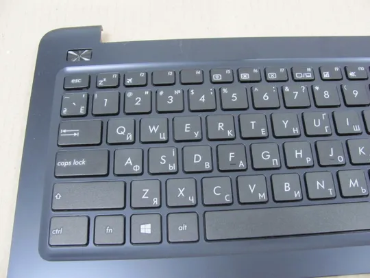 номер0951-5  Кришка панель палмрест клавіатура 13N0-S3A0901 0KNO-S31UA13  для Asus E502 E502S E502MA, E502SA, L502SA E502M L502M R517M оригінал З аукціону