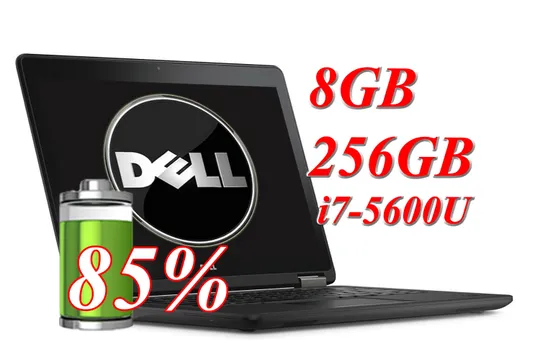 Ультрабук Dell Latitude E7450 8GB/256GB, i7-5600U, FHD, 85% АКБ, як новий Ціна