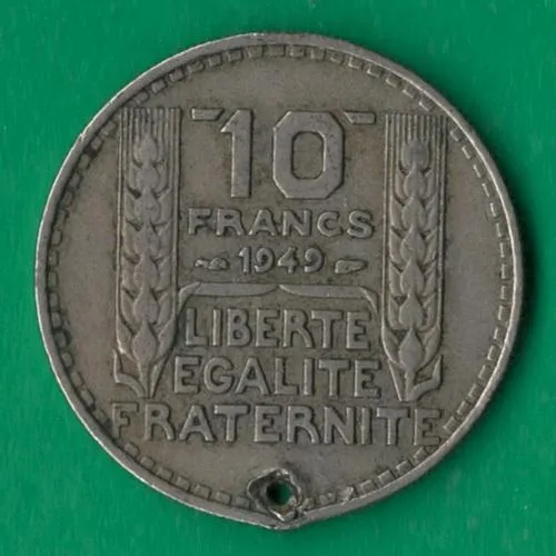 10 франків 1949 року Франція [МШ] Ціна
