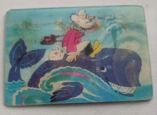 Календарик переливной Айболит спешит на помощь ,СССР  tk824 Ціна