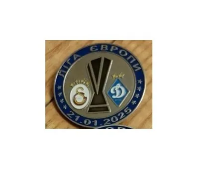 фото, Футбол значок  Галатасарай Стамбул Турция  -  Динамо Киев Украина  Лига Европы  2024-25