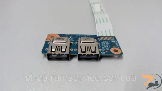 Плата з USB для ноутбука HP 15-R Series, 15-r067no, 15-S100no, *LS-A993P, б/в Ціна