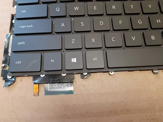 номер1055-34 Keyboard Клавіатура з підсвіткою для Dell  XPS 17 XPS17  9700 Precision 5750 XPS15 9500 9510 Precision 5550 5560 M5550 M5560 оригінал З аукціону