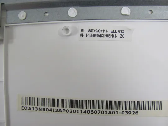 393-4 Кришка панель палмрест клавіатура 13NB04I2P05011 для ASUS X751NA  X751 F751 оригінал Характеристики