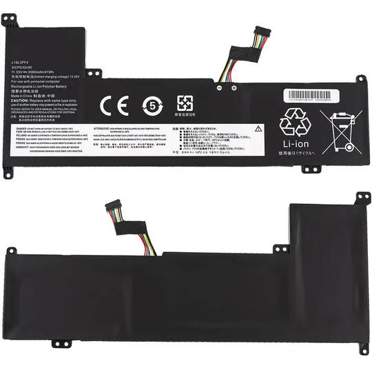 Батарея для ноутбука LENOVO L19C3PF6 (V17-IIL, IdeaPad 3 17IML05) 11.55V 3650mAh Black (SB10W89845) Ціна
