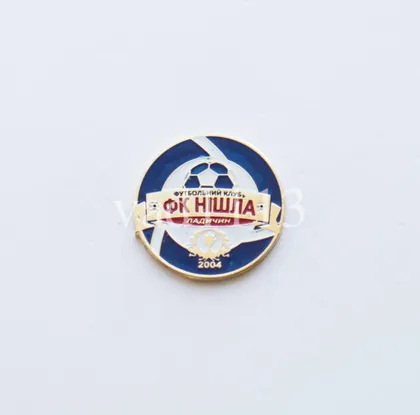 фото, Футбол. значок  ФК Нишла Ладычин, Тернопольская области   Украина.