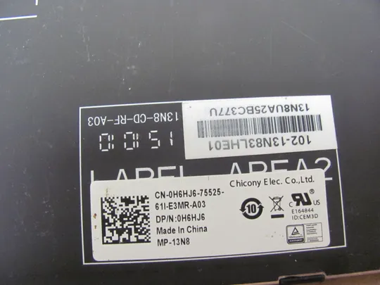 номер0954-26 клавіатура ДОНОР 0H6HJ6  для DELL Latitude 3550 E3550 Vostro 3549 3558 3559 Latitude 3550 3560 3570 3580 оригінал Де купити