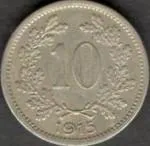 Австро-Венгрия 10 геллеров 1915 г. МОНЕТЕ 109 лет. (ФОТО-СКАН)  КРАСИВАЯ МОНЕТКА. СОСТОЯНИЕ ОТЛИЧНОЕ Ціна